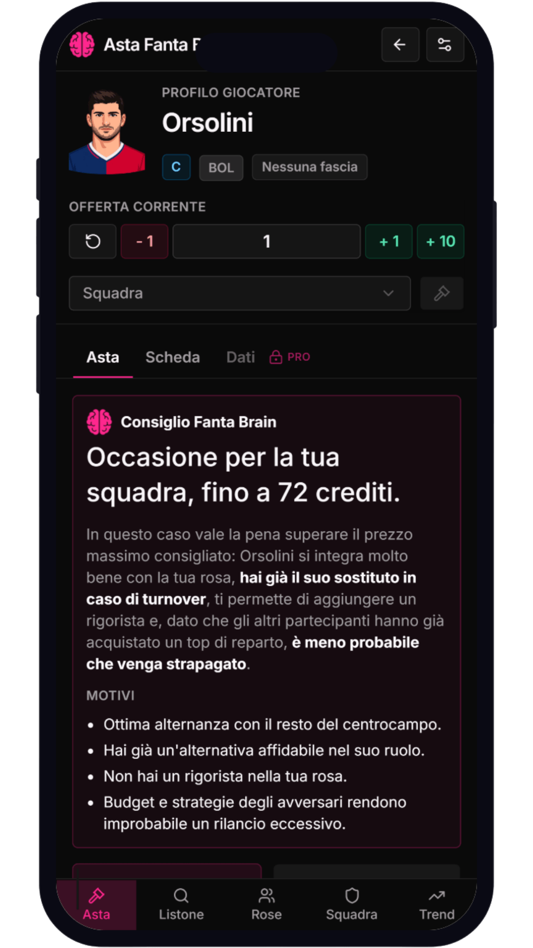 Screenshot app mobile