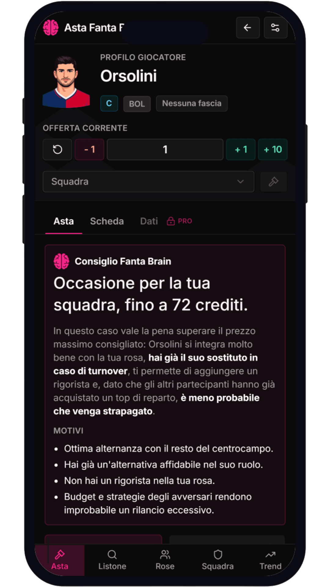 Screenshot app mobile